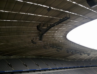 Antennenmontage Allianz Arena München